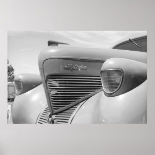 Póster Arrastra de cosecha - Willys de 1939