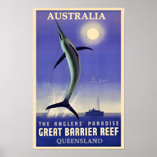 Póster Arrecife de la Gran Barrera de Australia