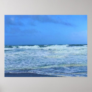 Póster Arrecife de Nelscott, Lincoln City, Oregón