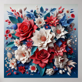 Póster Arreglo floral