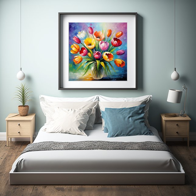 Póster Arreglo floral de Tulip Radiance (Subido por el creador)