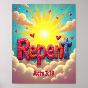 Póster Arrepenar
