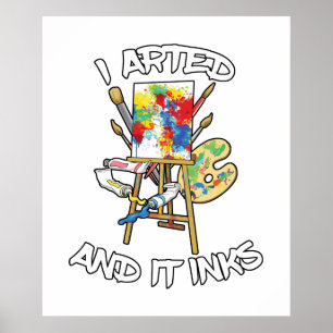 Póster Arrepito Y Tinta