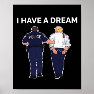 Póster Arrestan a Trump, un sueño