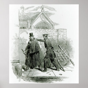 Póster Arresto del Sr. Smith O'Brien