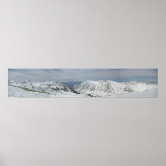 Póster Arriba de la montaña Baldy, Alta Utah