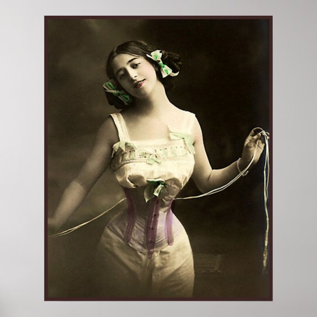 Póster Arrojando su cintura (Frente)