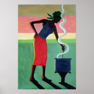 Póster Arroz de cocina 2001