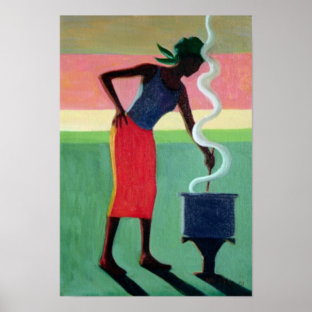 Póster Arroz de cocina 2001 (Frente)