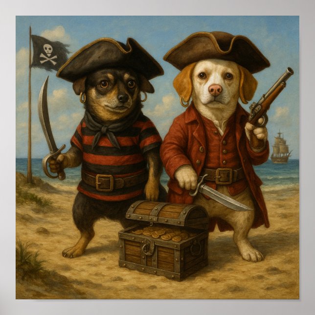 Póster "Arrr" (Frente)