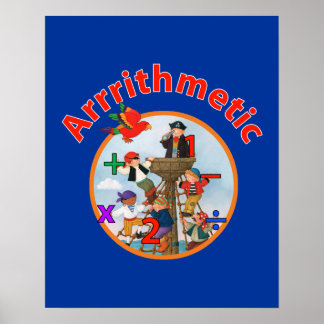 Póster Arrritmético