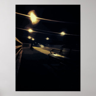 Póster Arrugas en la noche