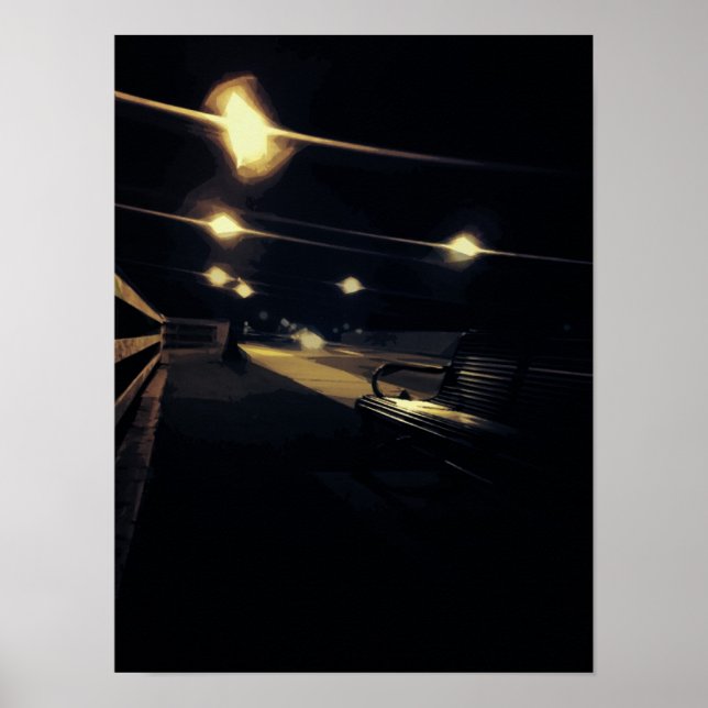 Póster Arrugas en la noche (Frente)