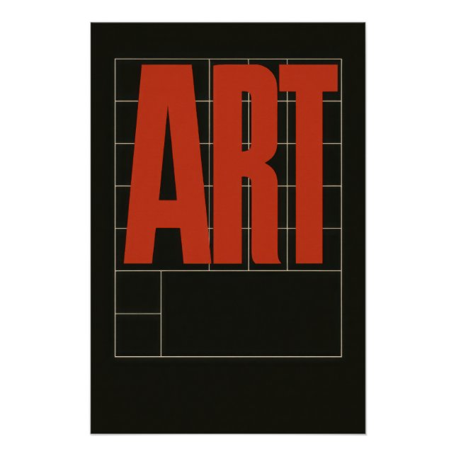 Póster Art Brut (Anverso)