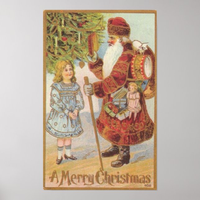 PÓSTER ART CANVAS AUTHENTIC 1800 NAVIDADES ART REPRO (Frente)