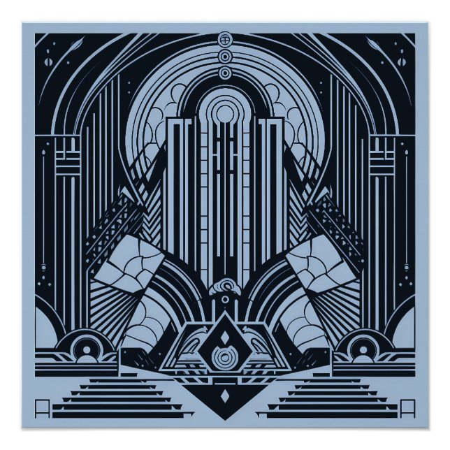 Póster Art Déco (Anverso)