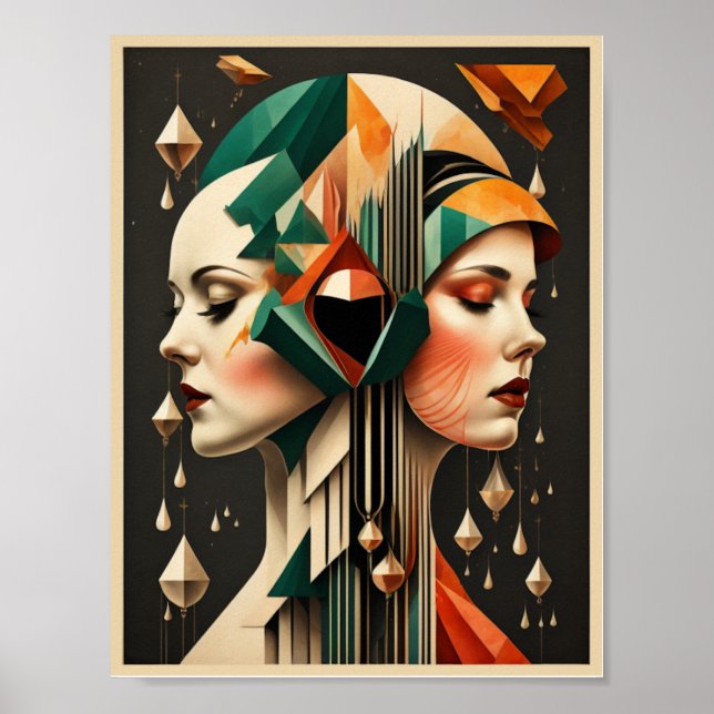 Póster Art Deco (Frente)