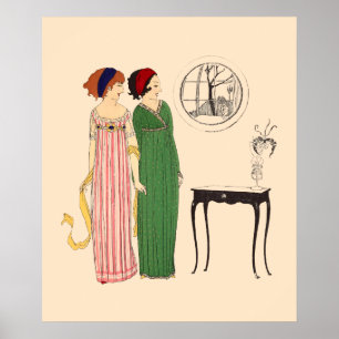 Póster Art Deco 2 Colchones Paul Poiret de Paul Iribe
