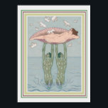 Póster Art Deco Barbier "Afrodita" 12 x 16<br><div class="desc">Otra gran impresión Art Déco de Barbier titulada "Afrodite" 12 x 16</div>