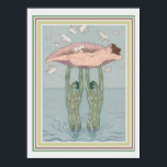 Póster Art Deco Barbier "Afrodita" 12 x 16<br><div class="desc">Otra gran impresión Art Déco de Barbier titulada "Afrodite" 12 x 16</div>