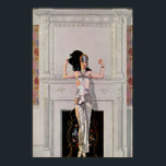 Póster Art Deco de Coles Phillips<br><div class="desc">Deco Art Deco de Coles Phillips (1927) | Este vibrante poster es una celebración del diseño Art Deco, con un ilustracion de publicidad para el esmalte vitralita, del pintor estadounidense Coles Phillips, de 1927. La imagen está llena de detalles coloridos, formas cautivadoras y una estética visual distinta que capta el...</div>