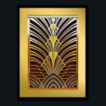 Póster Art Deco de lujo<br><div class="desc">Si elige descargar, Su tienda Walgreen local hace posters de su descarga en diferentes tamaños y en varias texturas a un precio muy bueno. A veces con un descuento. Un consejo de mi amigo estadounidense. Para el Reino Unido, véase "Digital Printing" en línea. He usado este diseño en un reloj...</div>