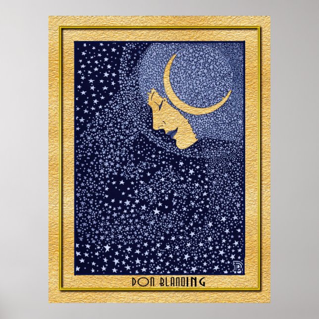 Póster Art Deco Don Blanding Art (Frente)
