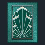 Póster Art Deco en forma icónica<br><div class="desc">Si elige descargar, Su tienda Walgreen local hace posters de su descarga en diferentes tamaños y en varias texturas a un precio muy bueno. A veces con un descuento. Un consejo de mi amigo estadounidense. Para el Reino Unido, véase "Digital Printing" en línea. He creado un poster de arte deco...</div>