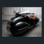Póster Art Deco Excelsior Henderson Poster<br><div class="desc">Moto Art Deco Excelsior Henderson</div>
