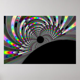 Póster Art Deco Fractal