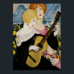 Póster Art Deco Gerda Wegener - Air de Capri<br><div class="desc">Fecha:1923. Air de Capri de Gerda Wegener. Estilo: Art Nouveau (moderno), Art Deco</div>