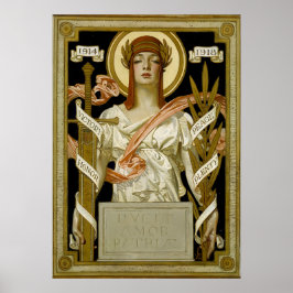 Póster Art Déco La Noche Del Sábado