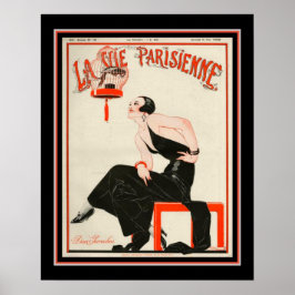 Póster Art Deco La Vie Parisienne 1922