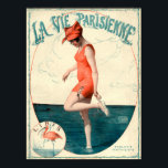 Póster Art Deco La Vie Parisienne Poster<br><div class="desc">Art Deco La Vie Parisienne Poster</div>