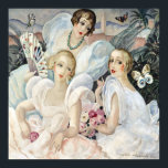 Póster Art Deco - Les femmes fatales<br><div class="desc">Fecha:1933. Las mujeres fatales de Gerda Wegener. Estilo: Art Nouveau/ Déco</div>