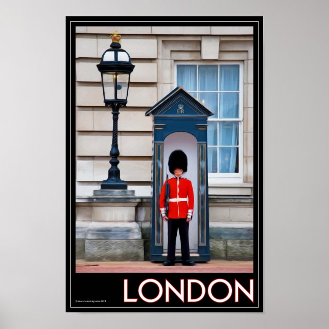 Póster Art Deco Londres (Frente)