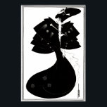 Póster Art Deco/Nouveau ~ El Cabo Negro de Beardsley<br><div class="desc">Art Deco, Art Nouveau, dibujo exótico con tinta negra, titulado: "El Cabo Negro, alrededor de 1894, un impresionante ilustracion en blanco y negro del artista Beardsley. ¡Qué increíble obra de arte para tu casa, oficina o estudio! Aubrey Vincent Beardsley (1872-1898) fue ilustrador y autor inglés. Sus dibujos con tinta negra,...</div>