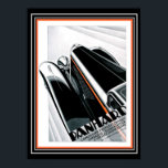 Póster Art Deco Panhard Ad- Alex Kow (1932)<br><div class="desc">Anuncio de Niza,  Sleek,  Art Deco para Panhard por Alexis Kow- 1932</div>