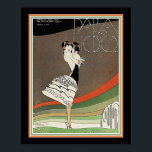 Póster Art Deco para todas 1927<br><div class="desc">Para Todas, portada de la revista Art Deco de noviembre de 1927 por J. Carlos</div>
