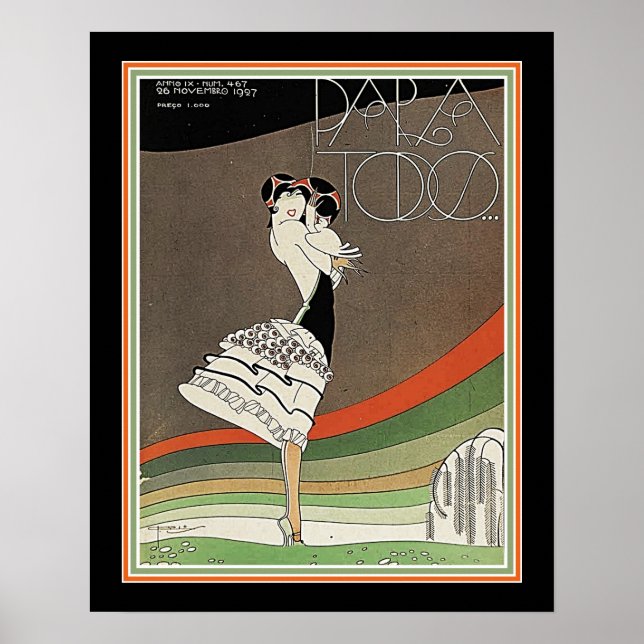 Póster Art Deco para todas 1927 (Frente)
