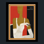 Póster Art Deco Paris Fashions Print Ca. 1931<br><div class="desc">Moda Art Deco Paris elegante y elegante Impresión 16 x 20. Disponible en otros tamaños.</div>