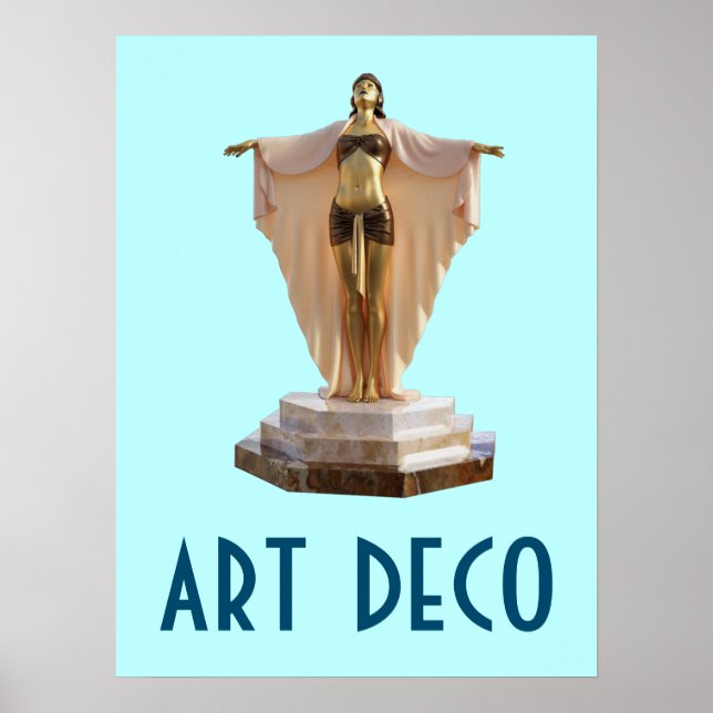 Póster Art Deco Poster 16 (Frente)