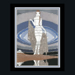 Póster Art Deco "Reflexión" aprox. 1920<br><div class="desc">John Carlos Art Deco Imprimir "Reflexión" aproximadamente 1920. Disponible en 4 tamaños.</div>