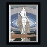 Póster Art Deco "Reflexión" aprox. 1920<br><div class="desc">John Carlos Art Deco Imprimir "Reflexión" aproximadamente 1920. Disponible en 4 tamaños.</div>