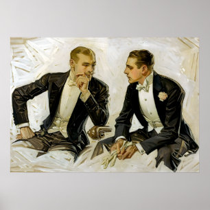 Póster Art Deco Vintage El Donchester