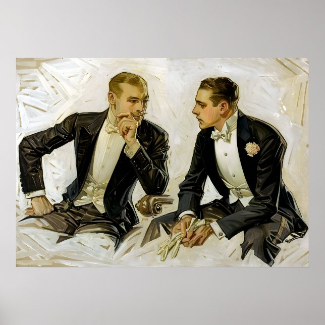 Póster Art Deco Vintage El Donchester (Frente)