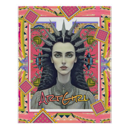 PÓSTER ART GIRL