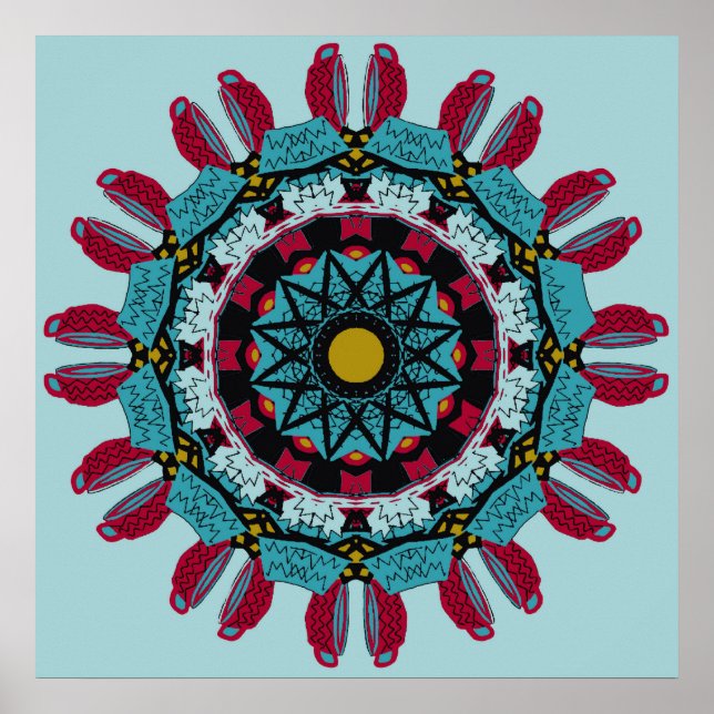Póster Art Mandala Poster (Frente)