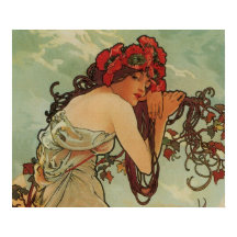 Póster Art Nouveau