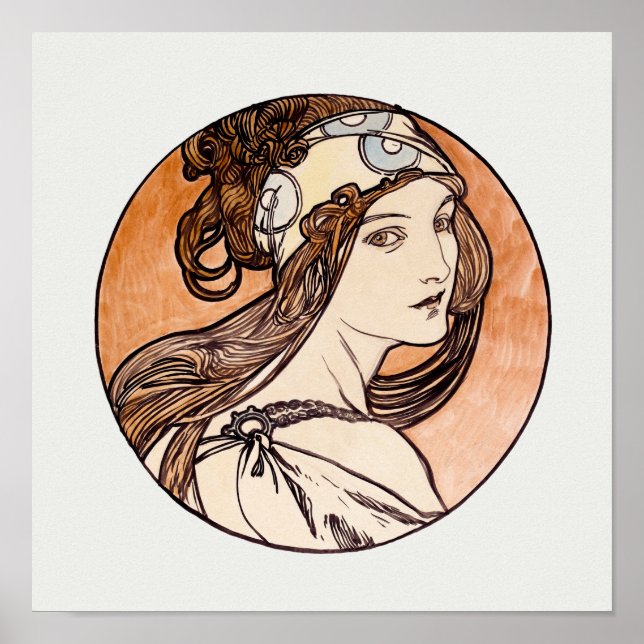 Póster Art Nouveau (Frente)